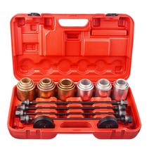 부싱 교환기 분해 세트 너클 리어 부품 자동차 하체, 아이언 키트 27종-기본