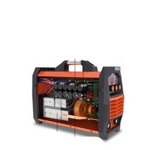 논가스용접기 전기 가정용 휴대용 용접기 NBC-270, 디지털 220V 2개 세트 6미터