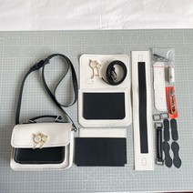 뜨개백 백 가방 DIY 손으로 짠 짜여진 여자 친구 유행 자체 제작 생일 선물 기프트 재료 휴대용 포터블 crossbody