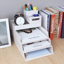 데스크 서류정리함 문서정리함 파일함 서랍정리함 서류보관함, 서류정리함1P(민트)