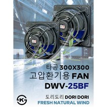 동우 산업용 고압환풍기/DWV-25BF/도리도리 환풍기/설치규격 250X250mm/고풍량/축사용/공장용/비닐하우스용/창고용/MADE IN KOREA/KS제품/AS 1년보증