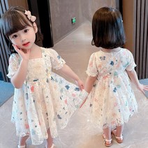 키즈봉봉 여아 여름신상 예쁜 원피스 추천 나비정원원피스(국내발송 바로배송)