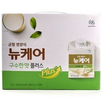 [해핑몰] 코스트코 완전균형 영양식 뉴케어 구수한맛 3200ml(200ml x 16개), 상세 설명 참조, 200ml, 상세 설명 참조