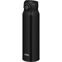 써모스 진공 단열 휴대용 텀블러-350ml 블랙, 750mlml, 검은 무광