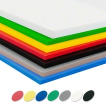 포맥스 30x45cm 1T/2T/3T/5T 백색 컬러 10매입 1박스, 레드M-400, 5T