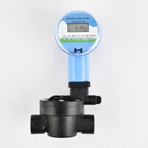 워터타이머 원예 급수조절기 텃밭 농사 관수 장치, 밸브 장착(내경 25mm)
