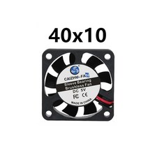 브러시리스 모터 냉각 팬 저소음 40MM 120MM 2 핀, 01 4010_03 24V