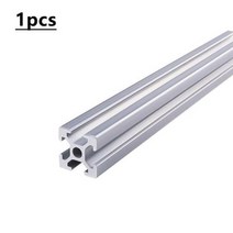 3D프린터 CNC 알루미늄 프로파일 2020 압출 100mm1000mm EU 표준 3D 프린터 부품 양극 와이어 가이드, 250mm+2020 1pcs