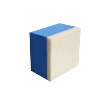 페인트 클리너 펠트 코팅 블록 유리 마감 도금 크리스탈 스폰지 오일 제거 필름 양모 탈지, 01 Blue