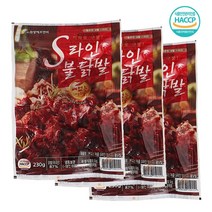원앙에프엔비 S라인 불닭발(무뼈) 230g*3팩, 230g, 3개