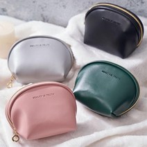 여자 중학생 생리대보관 휴대용 가죽 파우치 틴트 대학생 여학생