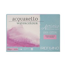 [알파] [파브리아노] 뉴아띠스띠꼬 수채화지 세목 125x180mm 300g, 옵션없음:[6345210]옵션없음