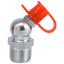 구리스니뿔 그리스 고압 건 니플 잠금 플라이어 노즐, 304 노즐 18 벤드 비고 각도 50 개