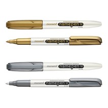 모나미 금색 은색 네임펜 M 굵은글씨 실버 골드 네임펜M, 개