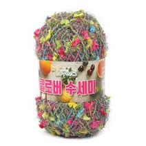 브랜드얀 클로버수세미(1볼), 129번 그레이믹스