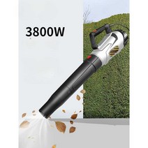 충전 송풍기 핸디 낙엽 제설 청소 블로워 마스터, 3800W 강력한 폭풍 기계 (유선)