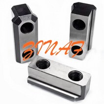 유압 척 t-슬롯 sbt 5 6 8 cnc 선반 척 턱 인치 내부 구멍 가공 홀더 보링 절삭 공구 중공 t 너트 블록, JNT 10인치