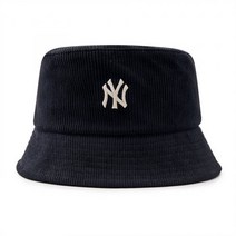 MLB 코듀로이 버킷햇 NY (Black)