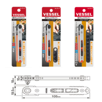 베셀 td-74 75 76 77 78 79 코너 미니 라쳇드라이버 스트레이트 헤드업, TD-79 11PCS 기역자형