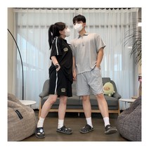 반팔트레이닝세트 반바지트레이닝세트 여자러닝복 조깅복