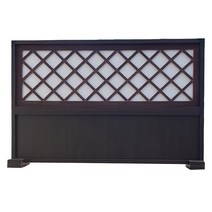 [생활의 지혜] 비말 방지 파티션 623-301 월넛색 인테리어 파티션 개인별 파티션 양면 동일 디자인 찢김 방지 한지 사용 디자인 변경 가능 비 규격 생산 가능