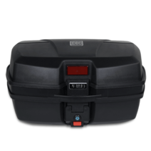 낙하 방지 박스 트렁크 방수 오토바이 탑박스 대용량, 618 테일 박스 블루 미디엄 29리터