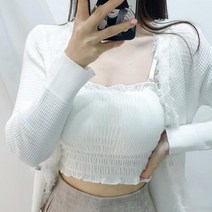 도도스타일 3344 스모크 캡내장 나시