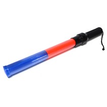 케미칼멘토 LED 안전 경광봉 54cm 투톤(레드 블루)