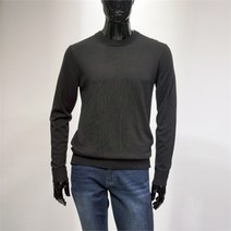 지이크F SH05 블랙 캐시울 라운드넥 니트 22FW FU8501