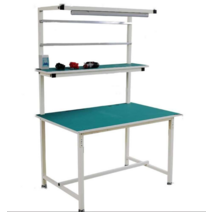 공장 작업대 프로파일 다이 포장대 업무 서스 테이블, 150x80x180 작업대+조명부착o