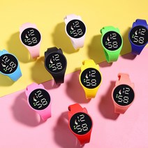손하트 고양이 LED 어린이시계 아동시계 여아 남아 손목시계 전자시계