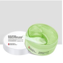 주름패치 수면 눈가 이마 팔자 목 주름개선 나이아신 아미드 콜라겐 하이드로겔 아이 패치 60 개 다크 서, 한개옵션1, 08 Amino acid
