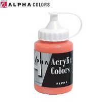 알파 250ml 아크릭칼라/아크릴물감 낱색선택, 919 Chinese Red