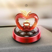 눅눅한 냄새제거 차량용 태양열 회전방향제 향이좋은, 블루, 블랙체리