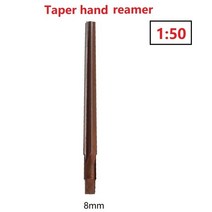 전동드릴 150 원추형 샤프 수동 핀 테이퍼 섕크 핸드 리머 3/4/5/6/8/10mm CNC 도구, [05] 8mm, 1개