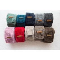 [DIY] 쁘띠목도리(도안&영상) - 대바늘목도리/미니목도리뜨기패키지, 4.연코코아