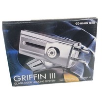 그리핀2 외문 그리핀3 양문 유리문잠금장치 유리문열쇠 강화유리문잠금장치 유리문보조키, 그리핀3 양문용