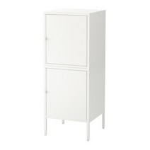 이케아 헬란 수납콤비네이션 도어 화이트 45x47x117cm 592.493.29, 단품