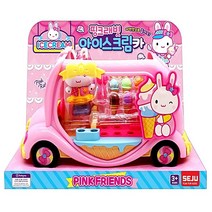 티제이커머스 핑크래빗아이스크림카 18000 역할놀이, 단품