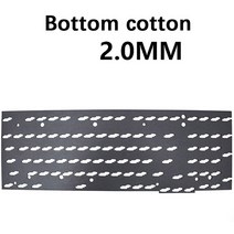 풀링 FL980 Rx980 전용 Rogers Lnoue Poron 샌드위치 코튼 기계식 키보드 샤프트 하단 패드, [02] FL980Bottom cotton