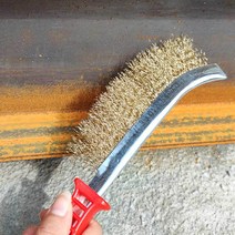 쇠브러쉬 쇠솔 철솔 동브러쉬, 1개