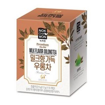 녹차원 간편한 [녹차원] 밀크향가득우롱차 10티백 x 4개 명절 부모님 지인 선물 회사 탕비실 손님접대, 27set
