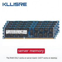 kllisre ddr3 4gb 8gb 16gb 32gb ecc reg 서버 메모리 1333 1600 1866mhz dimm ram 지원 x79 lga 2011 마더보드, 16GB 1333MHz x 1개