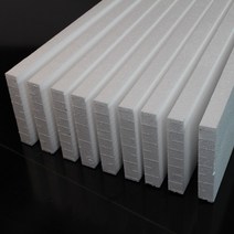 고밀도 흰색 압축 스티로폼 3호 두께 20mm 부터 600mm 까지 가로세로 900x900mm, 1개, 60mm