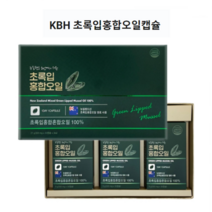 뉴질랜드 초록입 홍합 오일 식약처인증 HACCP 초록홍합오일 (3개월분)