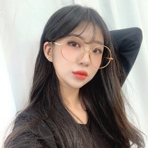 스타일자키 왕땡글이 가벼운 안경테_4color