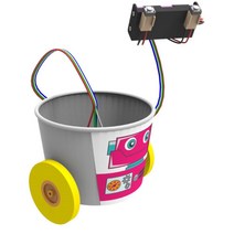 로봇 RC카 만들기 중등실험 과학키트 초등교구 북유럽데코 홈스쿨링 촬영소품 교육용, 1인용