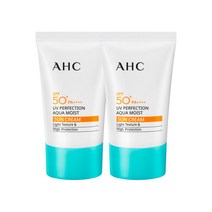 AHC 내추럴 퍼펙션 아쿠아 모이스트 선크림 50ml x2, 상세페이지 참조, 상세페이지 참조, 상세페이지 참조