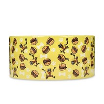 SpongeBob SquarePants for Pets Can I Be Excused 강아지 사료 그릇 15.2cm(6인치) | 스폰지밥 중형견 및 모든 개를 위한 세라믹 3.5, Deco