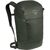 오스프리(Osprey) 팩 트랜스포터 스몰 집 탑 25L 백팩 등산가방 배낭, OSPZ1C0 Haybale Green, One Size